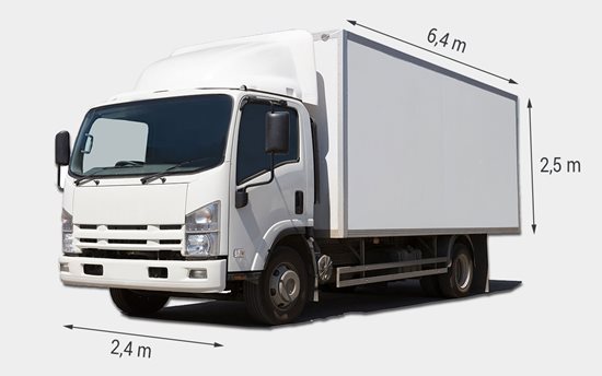 7.5t tonner / delivery van